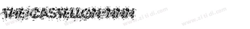 the castellon字体转换